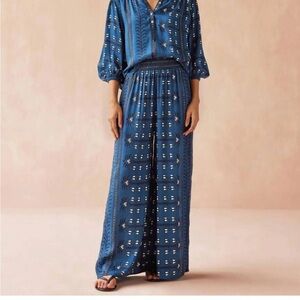 Omika Paige Pant in Indigo Malva